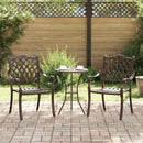 Have Stol 2 pcs Bronze 56 x 55 x 92,5 cm Aluminium