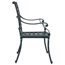 Have Stol 2 pcs Grøn 56 x 55 x 92,5 cm Aluminium
