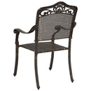 Have Stol 2 pcs Bronze 55 x 55 x 92,5cm Aluminium