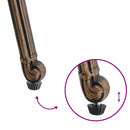 Have Stol 2 pcs Bronze 55 x 55 x 92,5cm Aluminium