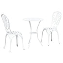 Have Bistro Sæt 3 pcs Hvid Aluminium