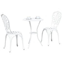 Have Bistro Sæt 3 pcs Hvid Aluminium