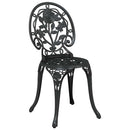 Have Bistro Sæt 3 pcs Sort Aluminium