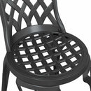 Have Bistro Sæt 3 pcs Sort Aluminium