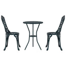 Have Bistro Sæt 3 pcs Grøn Aluminium