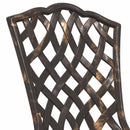 Have Stol 2 pcs Bronze 39 x 40 x 87cm Aluminium