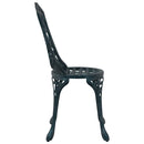 Have Stol 2 pcs Grøn 39 x 40 x 87cm Aluminium