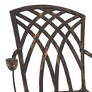 Have Stol 2 pcs Bronze 53 x 51 x 88,5cm Aluminium