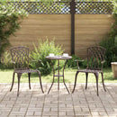 Have Stol 2 pcs Bronze 53 x 51 x 88,5cm Aluminium