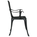 Have Stol 2 pcs Sort 53 x 51 x 88,5cm Aluminium