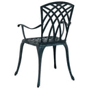 Have Stol 2 pcs Grøn 53 x 51 x 88,5cm Aluminium