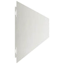 Plænekant 30 stk. 15 x 103 cm Rustfrit stål Sølv