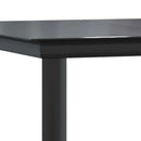 7 dele spisebordssæt til haven m. hynder polyrattan glas brun