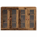 Væggeskabe 2 pcs Gammelt træ 69,5 x 34 x 90 cm Konstrueret træ