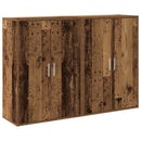 Sideboard 2 pcs Gammelt træ 60 x 31 x 84 cm Konstrueret træ