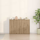 Sideboard 2 pcs Artisan Egetræ 60 x 31 x 84 cm Konstrueret træ
