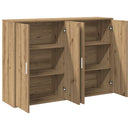 Sideboard 2 pcs Artisan Egetræ 60 x 31 x 84 cm Konstrueret træ