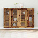 Væggeskabe 2 pcs Gammelt træ 69,5 x 34 x 90 cm Konstrueret træ