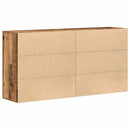 Sideboard 2 pcs Gammelt træ 79 x 38 x 80 cm Konstrueret træ