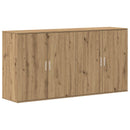 Sideboard 2 pcs Artisan Egetræ 79 x 38 x 80 cm Konstrueret træ