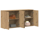 Sideboard 2 pcs Artisan Egetræ 79 x 38 x 80 cm Konstrueret træ