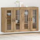 Væggeskabe 2 pcs Artisan Egetræ 69,5 x 34 x 90 cm