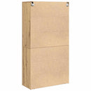 Highboard Artisan Egetræ 80 x 33 x 150 cm Konstrueret træ
