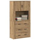 Highboard Artisan Egetræ 80 x 33 x 150 cm Konstrueret træ