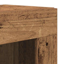 Highboard 2 pcs Gammelt træ Konstrueret træ