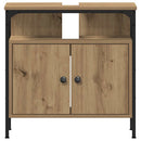 Badeværelsesvaske 3 stk. Brun 80 x 30 x 60 cm Konstrueret træ