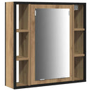 Badeværelsesvaske 3 stk. Brun 80 x 30 x 60 cm Konstrueret træ