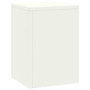 Planteholder 2 pcs Hvid 24 x 24 x 35 cm Stål