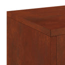 Planteholder 2 pcs Rusten 24 x 24 x 35 cm Cortenstål