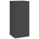 Planteholder 2 pcs Sort 24 x 24 x 55 cm Stål