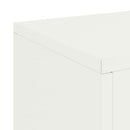 Planteholder 2 pcs Hvid 24 x 24 x 55 cm Stål