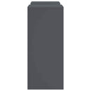 Planteholder 2 pcs Antracit 24 x 24 x 55 cm Stål