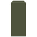 Planteholder 2 pcs Olivengrøn 24 x 24 x 55 cm Stål
