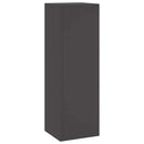 Planteholder 2 pcs Sort 24 x 24 x 75 cm Stål