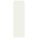 Planteholder 2 pcs Hvid 24 x 24 x 75 cm Stål