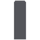 Planteholder 2 pcs Antracit 24 x 24 x 75 cm Stål