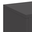 Planteholder 3 pcs Sort Stål