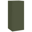 Planteholder 3 pcs Olivengrøn Stål