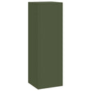 Planteholder 3 pcs Olivengrøn Stål
