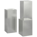 Planteholder 3 pcs Sølv Galvaniseret stål