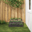 Have Blomsterkrukke Sort 90 x 90 x 35 cm Koldvalset stål