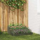 Have Blomsterkrukke Oliven grøn 90 x 90 x 35 cm Koldvalset stål