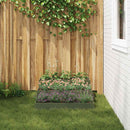 Have Blomsterkrukke Oliven grøn 90 x 90 x 35 cm Koldvalset stål