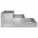Have Blomsterkrukke Sølv 90 x 90 x 35 cm Galvaniseret stål - Xlshop.dk