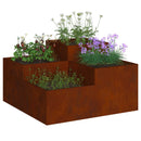 Have Blomsterkrukke Rusten 100 x 100 x 48 cm Cortenstål