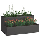 Have Blomsterkrukke Sort 100 x 60 x 45 cm Koldvalset stål